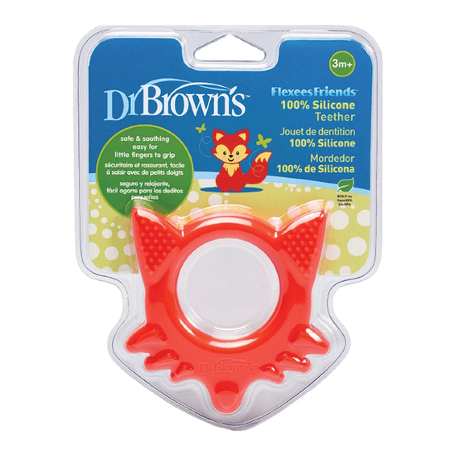 DR. BROWN'S Flexees Friends Toothpick Fox TE 003