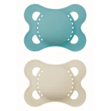 MAM Silikon Steppdecke Original Unbedruckt Matt Für 2-6 Monate 2 Stück [118SBc]