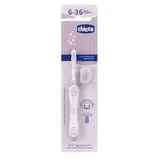 CHICCO Babytandenborstel Voor 6 tot 36 Maanden - Roze