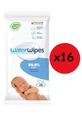 WATERWIPES Toallitas 99% Agua, Sin Perfume 448 Piezas (16 Paquetes de 28 Piezas) Cartón