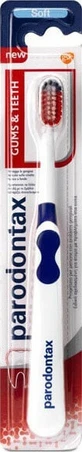 PARODONTAX Gums &amp; Teeth Soft Soft Toothbrush For Bleeding Gums In Various Colors - Blue