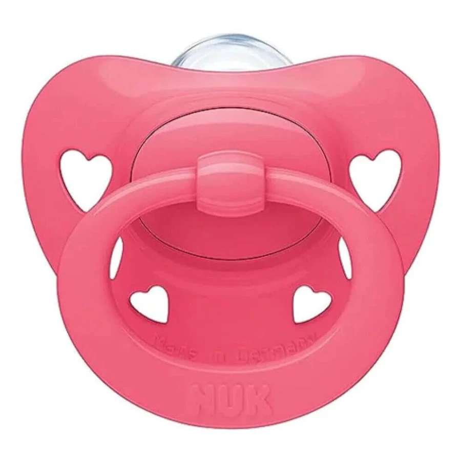 NUK Signature Chupete de Silicona 6-18m En Varios Colores - Fuchs