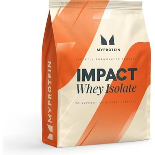 MY PROTEIN Impact Whey Isolate Plátano Natural 1kg