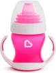 MUNCHKIN Gentle Cup Soft Mouth Training Cup pentru 4+ luni, roz 118ml