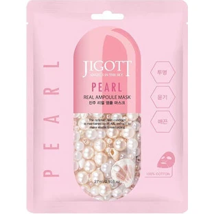 JIGOTT Perla Real Ampolla Mascarilla Mascarilla Facial Para Hidratación 27ml