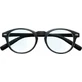 EYELEAD Lese-Fehlsichtigkeitsbrille Schwarz mit Blaulichtfilter B187 +0.00