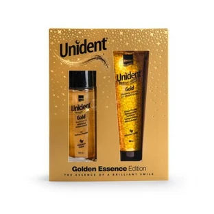 UNIDENT Golden Essence Edition Whitening Tandpasta Unident Gold Whitening & Mondwater Unident Gold