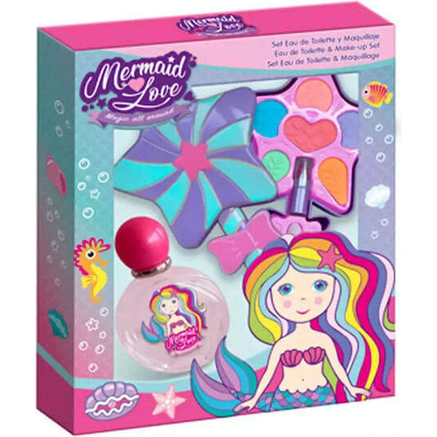 LORENAY Mermaid Love EDT 50ml & Set de maquillage