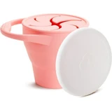 MUNCHKIN C'est Silicone! Snack Catcher Silicone Snack Container 6+ Months Coral