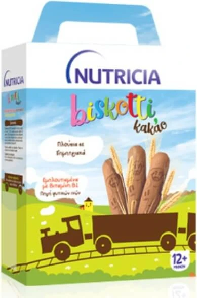 NUTRICIA Biskotti Children's Biscotti with Cocoa from 12 months 180g