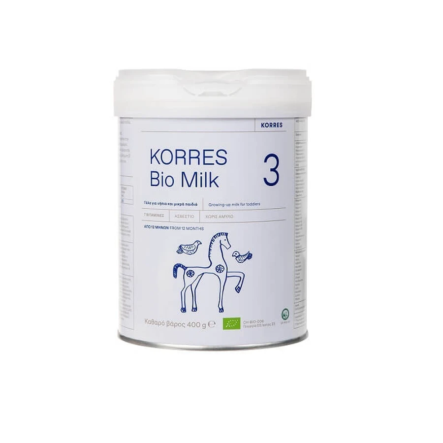 KORRES Bio-Milch Zertifizierte Bio-Milch für Säuglinge & Kleinkinder No3 Ab 12 Monaten 400g