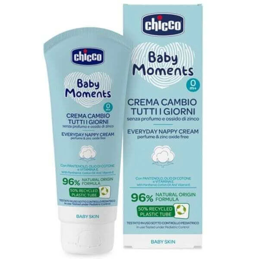 CHICCO Baby Moments Nappy Cream Crème agglomérante 100ml