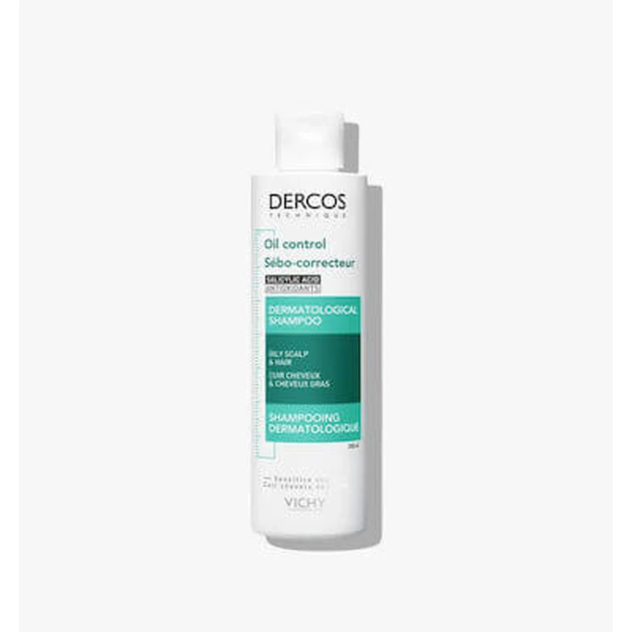 VICHY Dercos Champú Oil Correct Champú para cabellos grasos 200ml