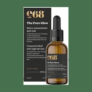 E68 The Pure Glow Konzentriertes Anti-Age-Serum Anti-Falten-Gesichtsserum 30ml