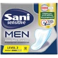 SANI Sensitive Men Super Level 2 Absorberende Beschermende Pads voor Mannen 10 stuks