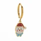 INOPLUS Pendientes 1282 Muñecos de nieve