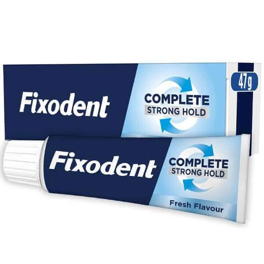 FIXODENT Compleet Originele Fixeercrème voor Kunstgebitten 40gr (Sterkhoudend)