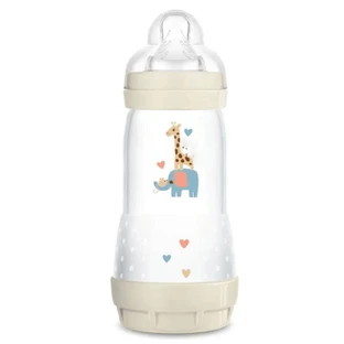 MAM Plastikflasche Easy Start Anti-Colic mit Silikondichtung 4+ Monate 320ml