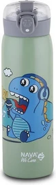 NAVA Thermoskanne Edelstahlflasche We Care Grün 500ml (10-110-012)