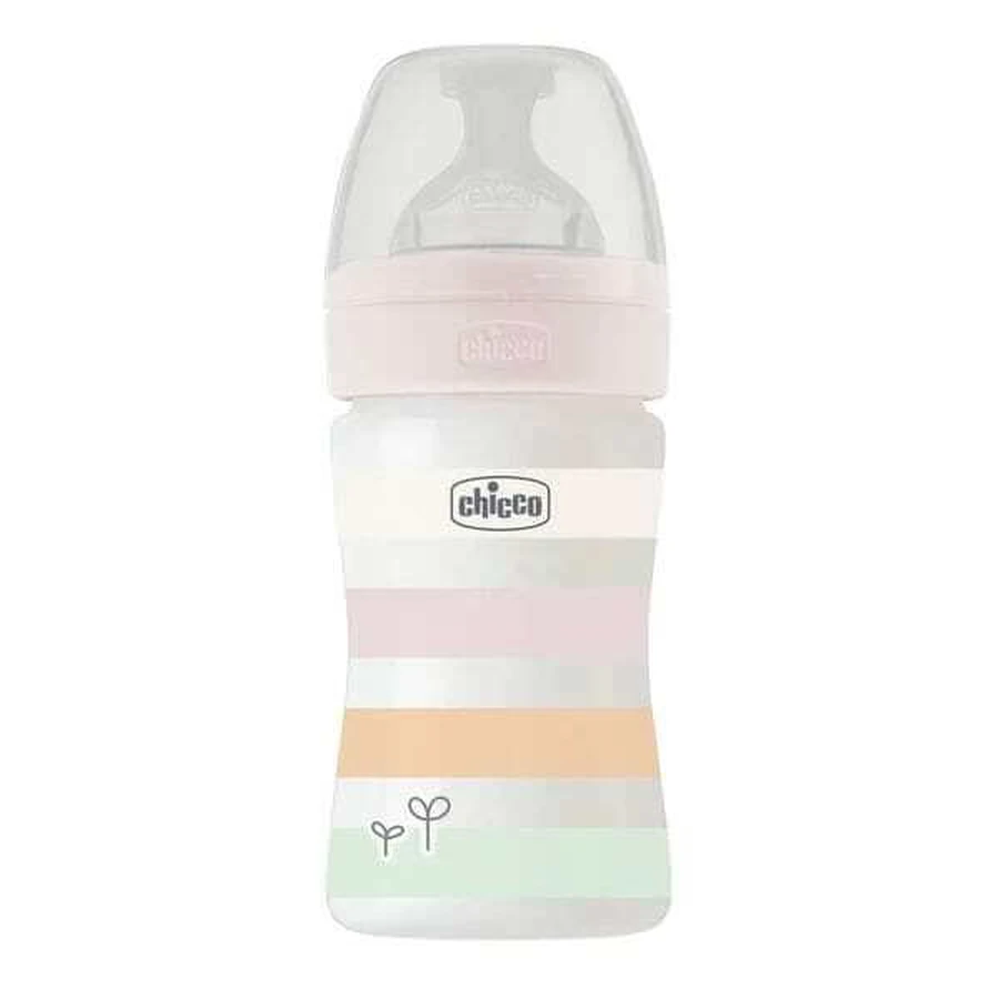 CHICCO Fles Welzijn Anti-Koliek Systeem Plastic Fles 0+ Maanden 150ml