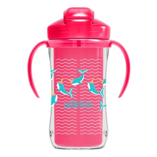 DR. BROWN`S Tasse chaude avec paille Fux du 12ème mois 300ml TC 01201