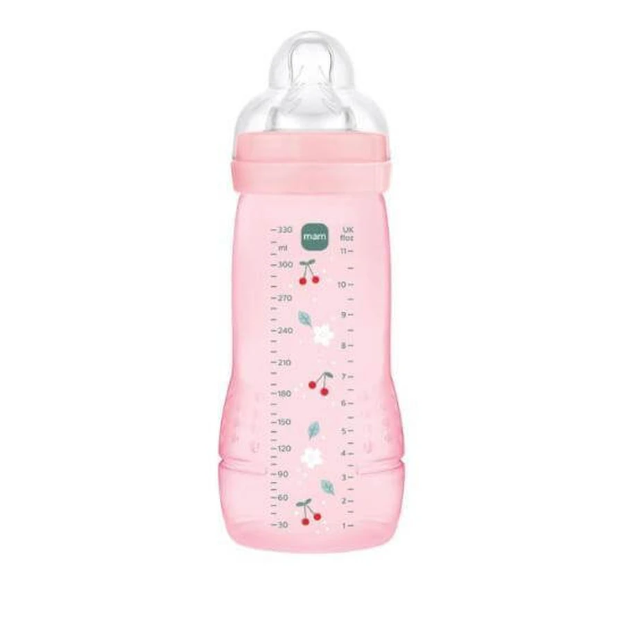MAM Biberón de plástico Easy Active Biberón de silicona para 2+ meses 270ml