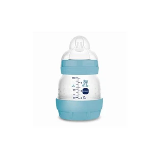 MAM Easy Start Anti-Colic Plastikflasche mit Silikoneinsatz für 0+ Monate 130ml