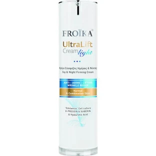 FROIKA UltraLift Cream Light Tag & Nacht Straffende Creme für Gesicht & Hals Für normale & Mischhaut 40ml