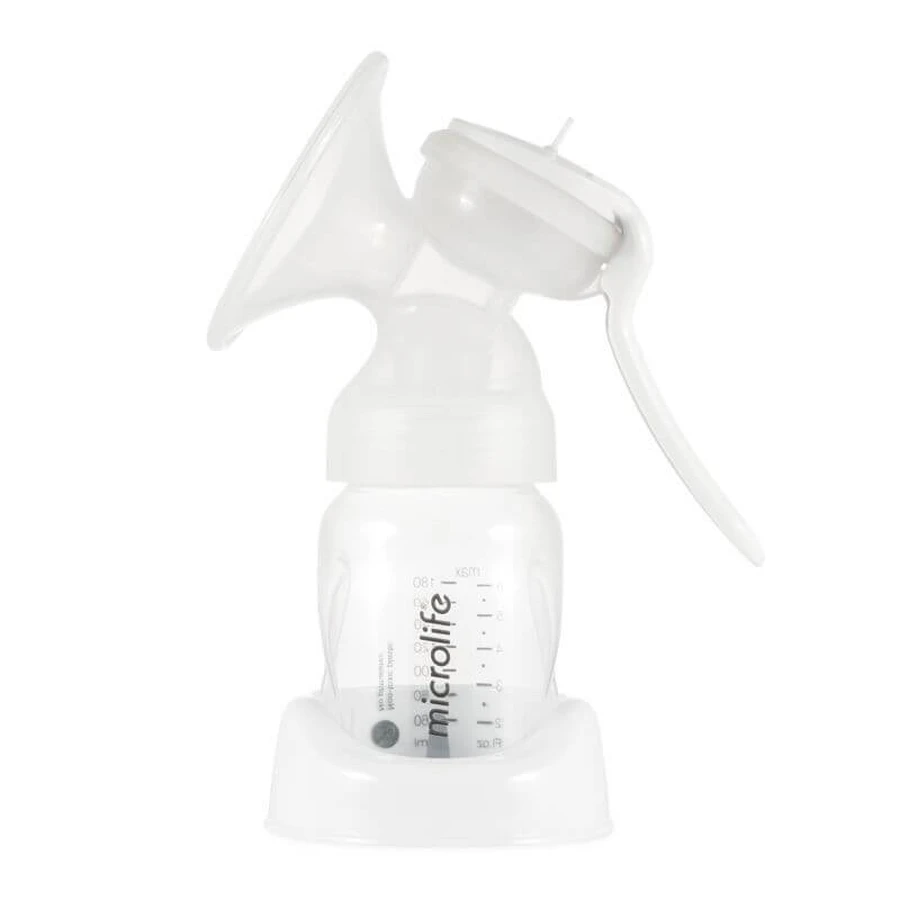 MICROLIFE BC100 Zachte handmatige borstkolf Eenvoudige handmatige borstkolf met fles zonder BPA