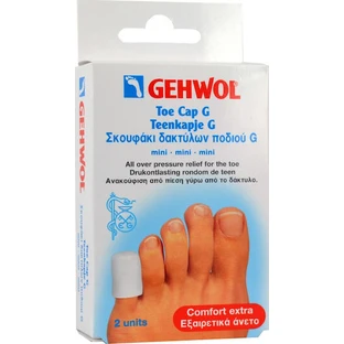 GEHWOL Zehenkappe G Mini Anti-Druck-Zehenkappe Typ G 2 Stück