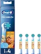 ORAL B Pro Kids Toothbrush Heads Replacement Toothbrush Heads The Lion King For 3+ Years 4 Pieces