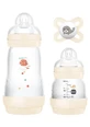 MAM Starter Set Easy Start Anti-Colic para 0+ Meses Biberón de Plástico con Tetina de Silicona 260ml &amp; 130ml &amp; Chupete Start