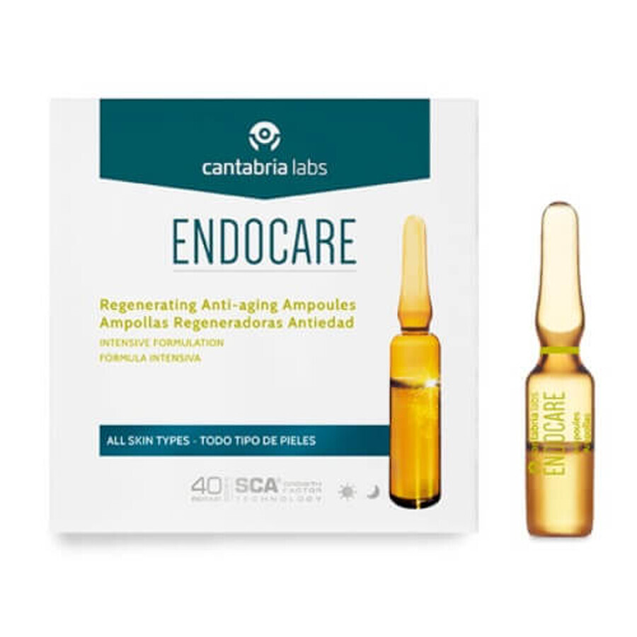 Comprar Viales antienvejecimiento con efecto regenerador Endocare, 7 viales x 1 ml, Cantabria Labs Viales antienvejecimiento con efecto regenerador Endocare, 7 viales x 1 ml, Cantabria Labs