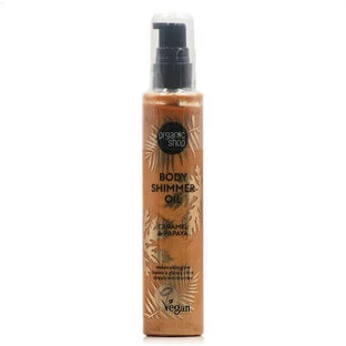 NATURA SIBERICA Body Shimmer Olie met Karamel & Papaja Geur 100ml