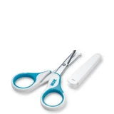NUK Baby-Sicherheitsschere mit Holster in verschiedenen Farben - Blau