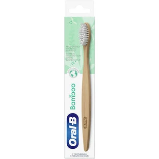 ORAL B Bamboo Handzahnbürste Normal 100% Bio-Bambuszahnbürste