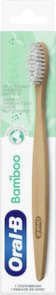 ORAL B Bamboo Manual Toothbrush Normal 100% Organic Bamboo Toothbrush