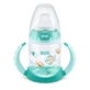 NUK First Choice Learner Bottle Trainingsflasche mit zwei Griffen & weichem Silikonauslauf für 6-18 Monate 150ml 10.743.943 - Grün
