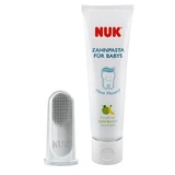NUK Mondhygiëne Set Tand & Tandvlees Reiniger Voor Baby's 3-12 Maanden
