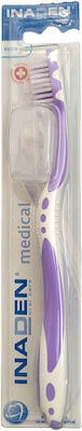 INADEN Medical Surgical Extra Soft Extra Soft Toothbrush For Deep Cleaning In Various Colors - Purple