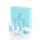 LAVISH CARE Hydro Boost Moisturizing Face Mask 75ml - Scrub Blonde Facial Exfoliation Rejuvenating Scrub with Hyaluronic 50ml - Moisturizing Light Texture Gel Cream 50ml - Moisturizing Face Serum 30ml - FREE Gua Sha