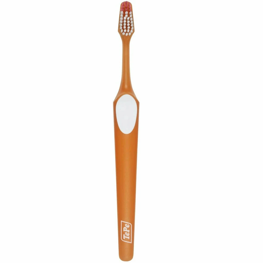 TEPE Toothbrush Nova Soft In Various Colors - Orange-White