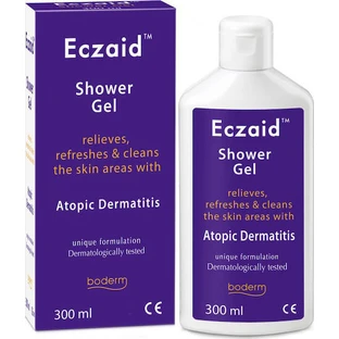 BODERM EczaidShower Gel Kosmetisches Duschgel zur Reinigung bei Neurodermitis-Symptomen 300ml