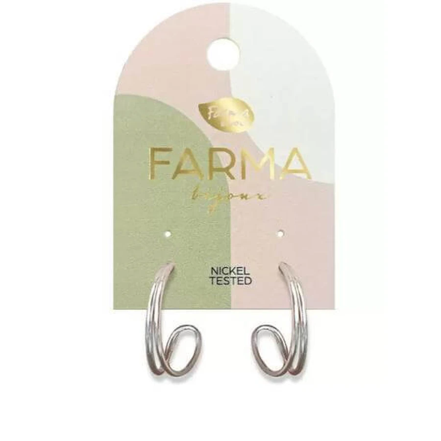 ORION Farma Bijoux Hypoallergene Ohrringe Silber Lilien