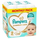 PAMPERS Premium Care No.2 Voor 4-8kg 226 stuks MSB