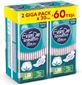 Toallas Sanitarias EVERYDAY Sensitive Cotton Normal Ultra Plus Giga Pack 60 Piezas 2x30