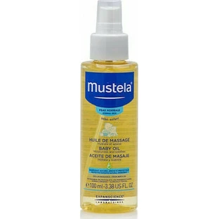 MUSTELA Babyöl mit Avocadoöl Babyöl für Massage mit Avocadoöl, 100ml