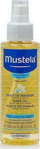 MUSTELA Babyöl mit Avocadoöl Babyöl für Massage mit Avocadoöl, 100ml