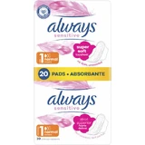 ALWAYS Compresas Normales Ultra Suaves Compresas Pequeñas Con Alas Para Confort Y Protección 20 Piezas