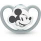 NUK Disney Space Silicone Pacifier with Case 6-18 months - Grey
